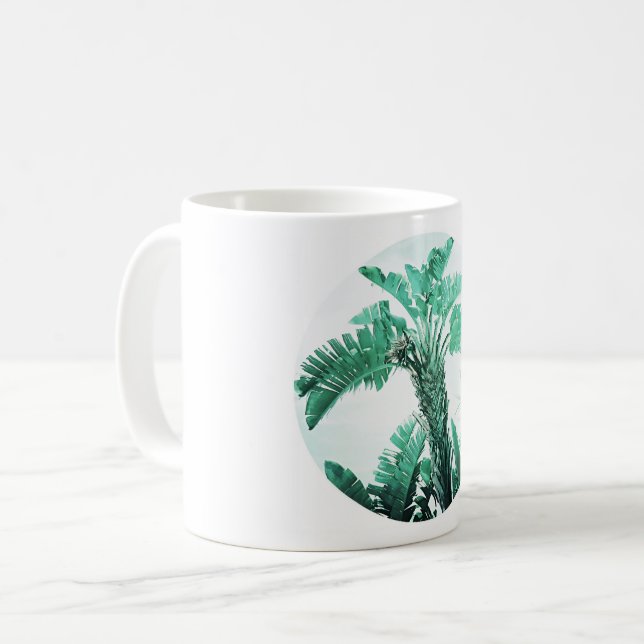 Caneca De Café Banana verde (Frente Esquerda)