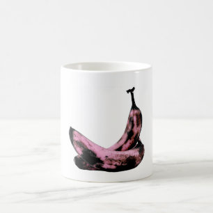 Caneca De Café Bananas cor-de-rosa Legal Diversão Única