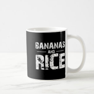Caneca De Café Bananas e arroz 