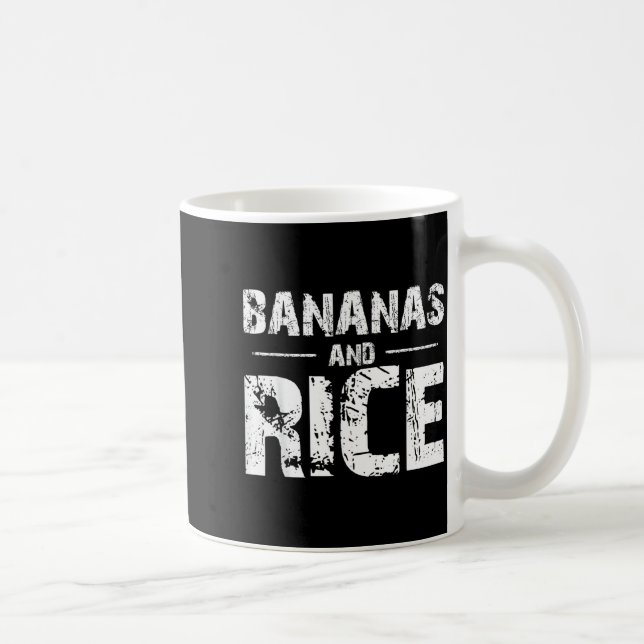 Caneca De Café Bananas e arroz  (Direita)