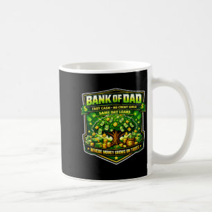 Caneca De Café Banco Engraçado do Papai Crédito Rápido Pai