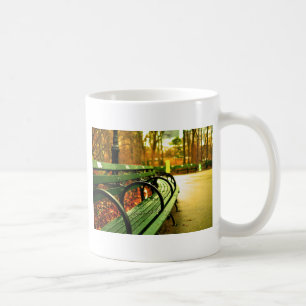Caneca De Café Banco no Central Park, Nova York