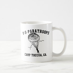 Caneca De Café Band of Brothers Currahee US Paratrooper Toccoa