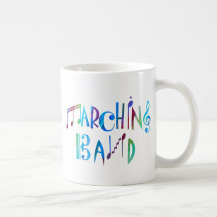 Caneca De Café Banda de Colorwashed