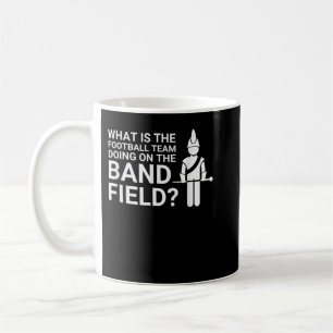 Caneca De Café Banda Engraçada Campo Funny Clarinet Tuba Drum