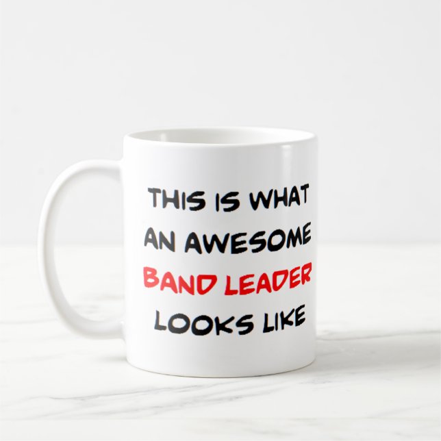 Caneca De Café banda líder, incrível (Esquerda)