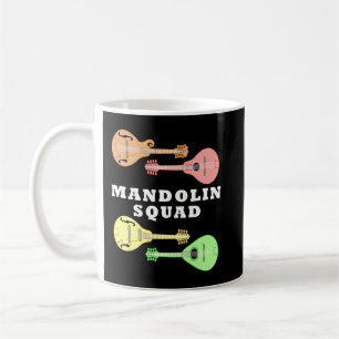 Caneca De Café Banda Musical do Esquadrão Mandolin Lover