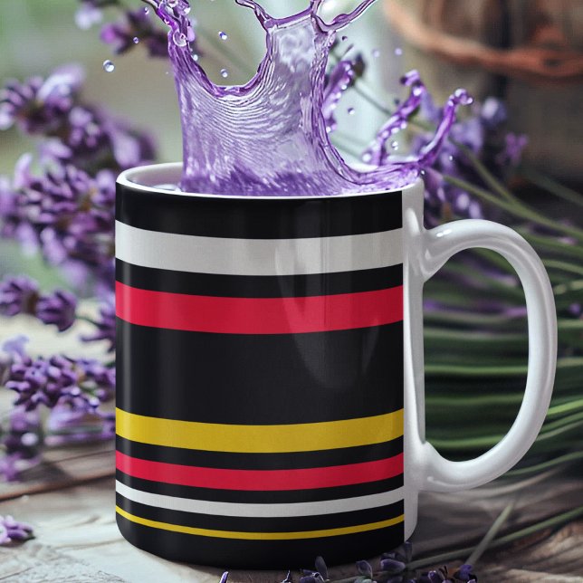 Caneca De Café Bandas Uniformes Azuis (mugs and cups)