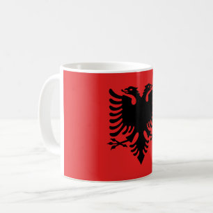 Caneca De Café Bandeira (albanesa) de Albânia