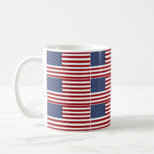 Caneca De Café Bandeira Americana