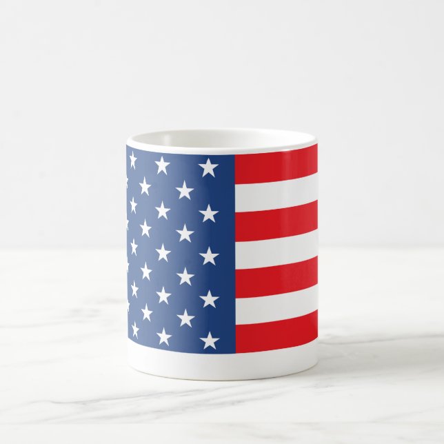 Caneca De Café Bandeira Americana (Centro)