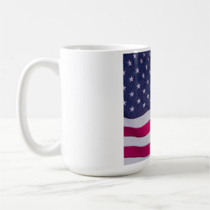 Caneca De Café Bandeira Americana