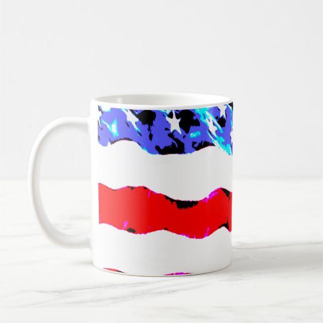 Caneca De Café bandeira americana (Esquerda)