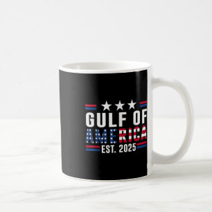 Caneca De Café Bandeira Americana 2025 Do Golfo Da América Do Nor