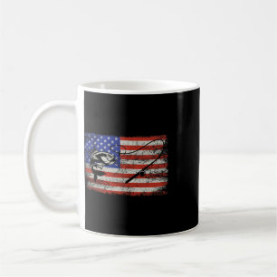 Caneca De Café Bandeira Americana 4 De Julho Dia Da Independência
