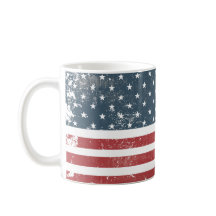 bandeira americana angustiada