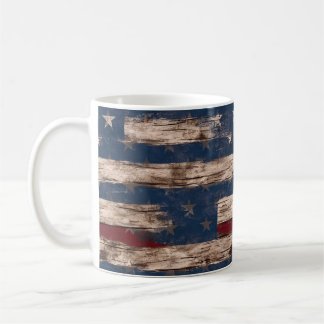 Caneca De Café Bandeira Americana Clássica Mug
