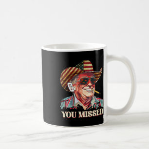 Caneca De Café Bandeira Americana do Cowboy Trump Ocidental Você
