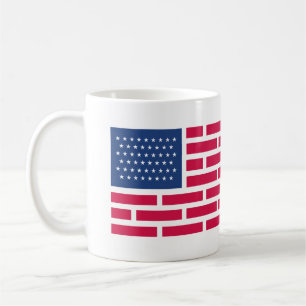 Caneca De Café Bandeira americana dos EUA