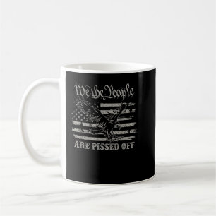 Caneca De Café Bandeira Americana Eu sou um Papaw Pai e um Vetera
