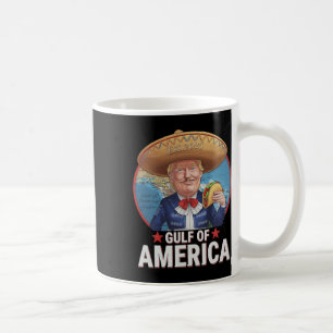 Caneca De Café Bandeira Americana G.2025 Do Golfo De Eua