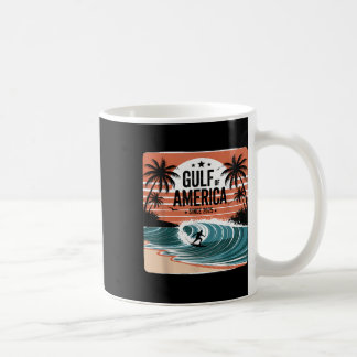 Caneca De Café Bandeira Americana G.2025 Do Golfo De Eua