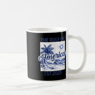 Caneca De Café Bandeira Americana G.2025 Do Golfo De Eua