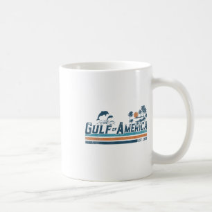 Caneca De Café Bandeira Americana G.2025 Do Golfo De Eua