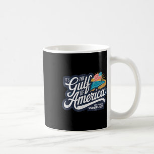 Caneca De Café Bandeira Americana G.2025 Do Golfo De Eua