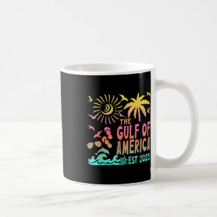 Caneca De Café Bandeira Americana G.2025 Do Golfo De Eua