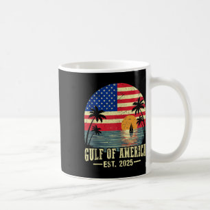 Caneca De Café Bandeira Americana G.2025 Do Golfo De Eua