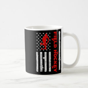 Caneca De Café Bandeira Americana Goleiro Defensor Marcando Campo