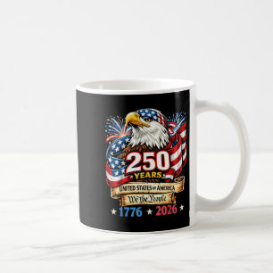 Caneca De Café Bandeira Americana O Povo 250º 4 de Julho Liberdad