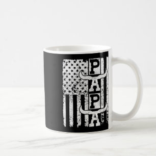 Caneca De Café Bandeira Americana Pai Birthday Padre Outdoor Nós