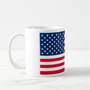 Caneca De Café Bandeira Americana Patriótica Café Mug