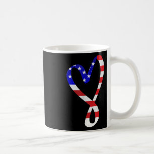 Caneca De Café Bandeira Americana Patriótica Força Armada Mem