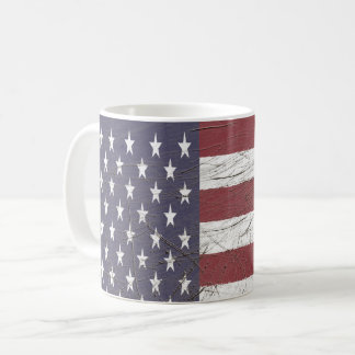 Caneca De Café Bandeira Americana vestida
