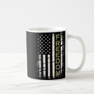 Caneca De Café Bandeira Americana Vintage Dom