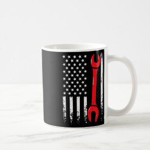 Caneca De Café Bandeira Americana Vintage Mechanch 4th Of J