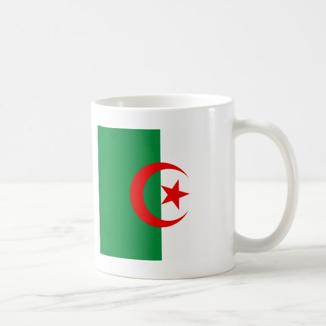 Caneca De Café Bandeira argelina (Direita)