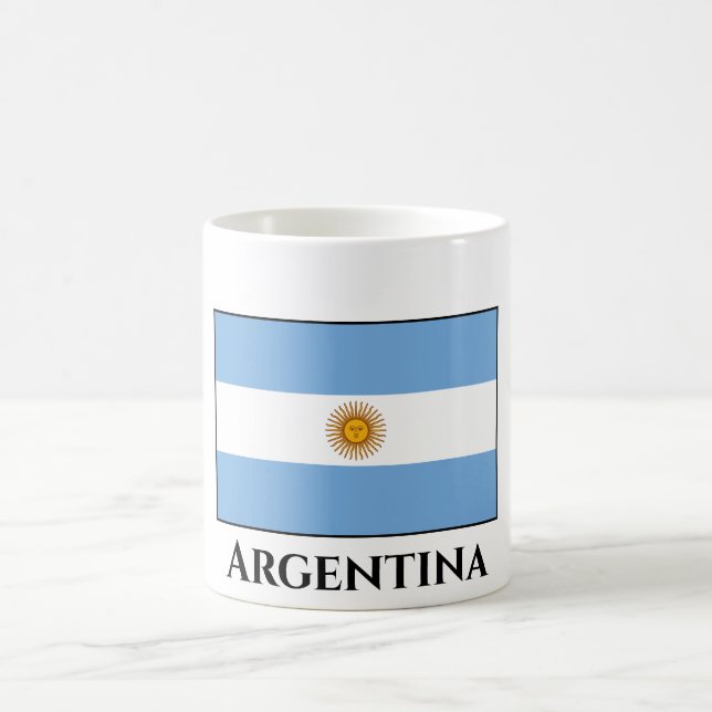 Caneca De Café Bandeira Argentina (argentina) (Centro)