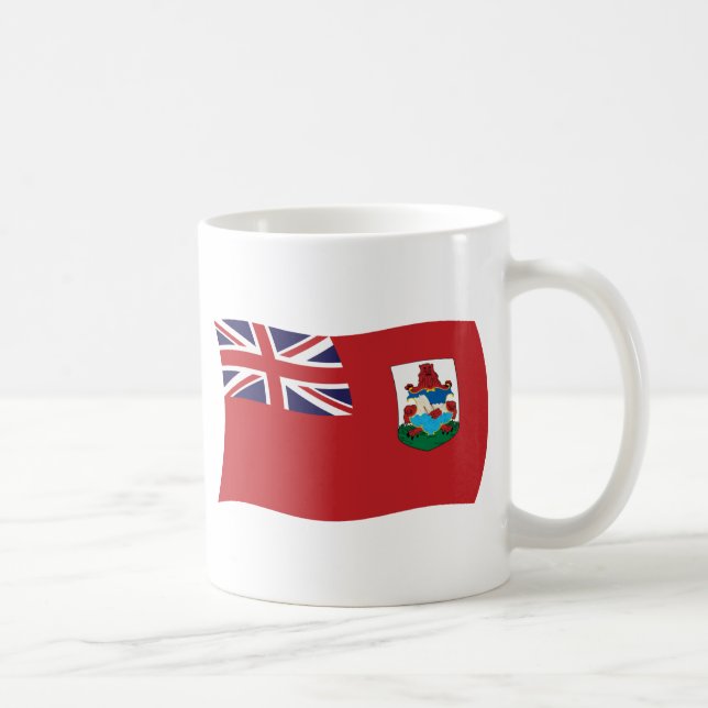 Caneca De Café Bandeira Bermuda (Direita)