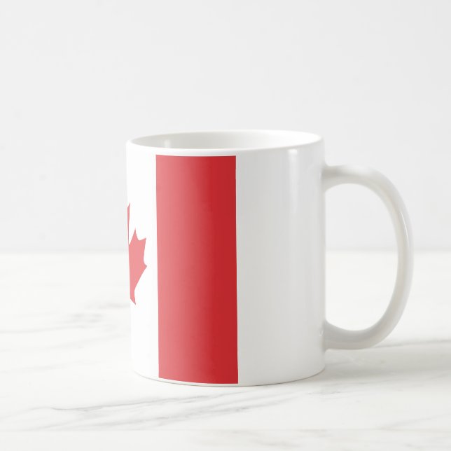 Caneca De Café Bandeira canadense (Direita)