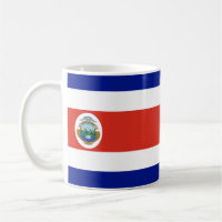 Bandeira Cerâmica da Costa Rica