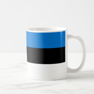 Caneca De Café Bandeira Cerâmica, Estônia