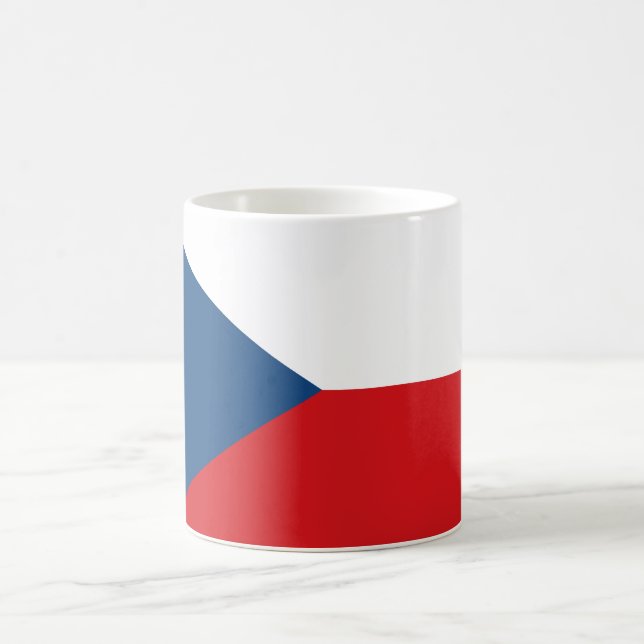Caneca De Café Bandeira Checa (Centro)
