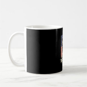Caneca De Café Bandeira Clássica Americana Boston Terrier