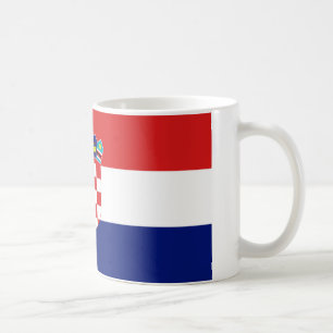 Caneca De Café Bandeira croata - Trobojnica