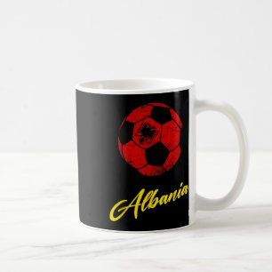 Caneca De Café Bandeira da Albânia,Seleção Albanesa de Futebol,Ba