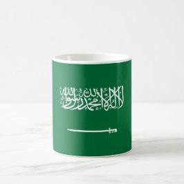 Caneca De Café Bandeira da Arábia Saudita